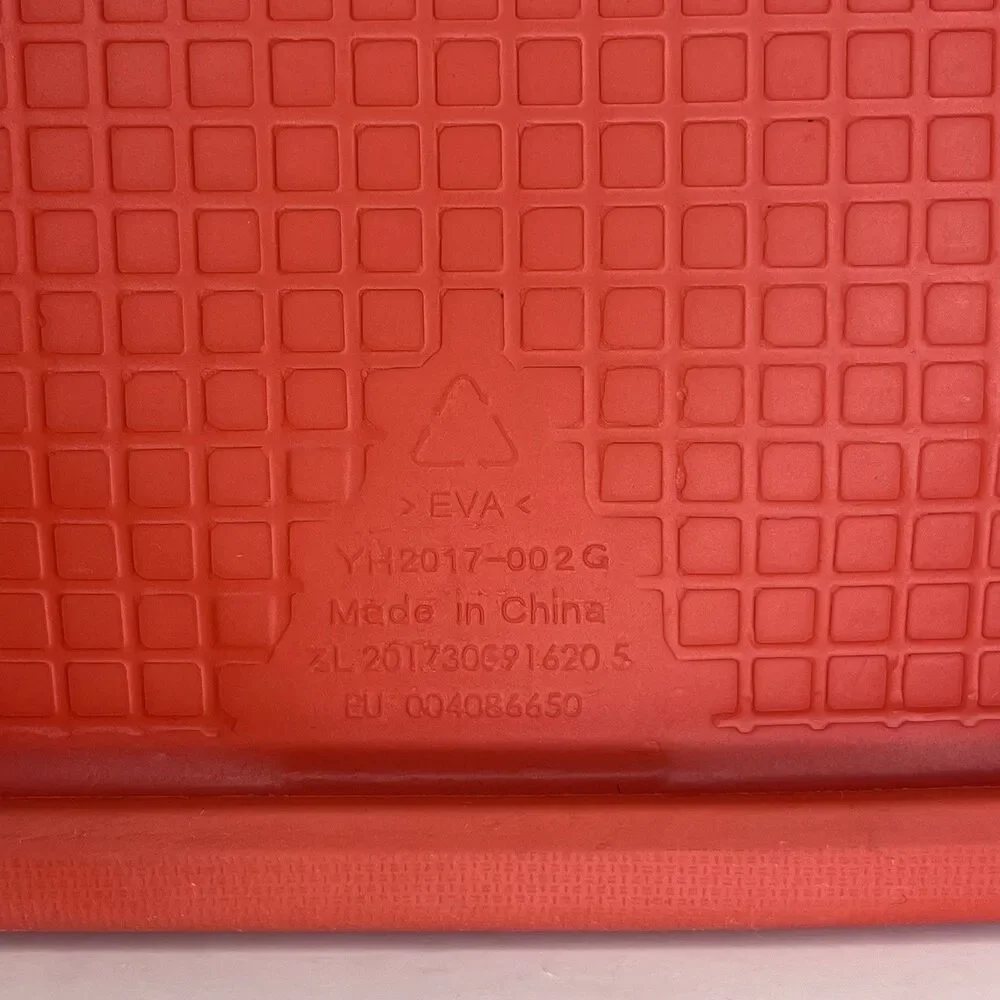 Kids Tablet Case 10 Inch EVA Foam Shockproof Red with Handle Kickstand